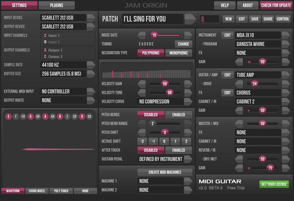 midi jam tracks free